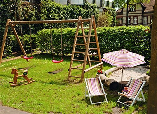 Biohotel Am Lunik Park Hohen Neuendorf Extérieur photo